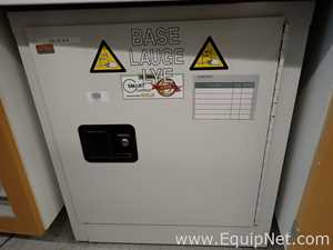 Lot of 2 Acid and Chemical Cabinets