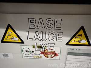 Lot of 2 Acid and Chemical Cabinets