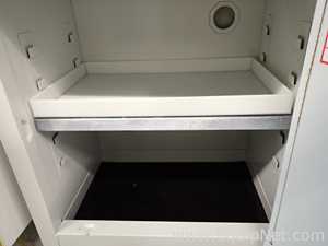 Lot of 2 Acid and Chemical Cabinets