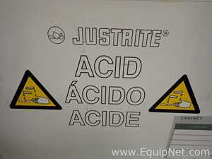 Lot of 2 Acid and Chemical Cabinets
