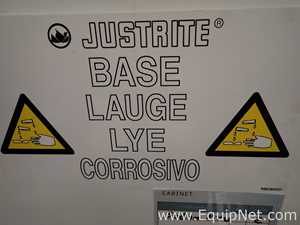 Lot of 2 JustRite Acid and  Chemical Cabinets