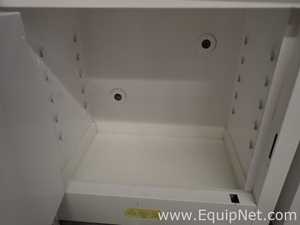Lote de 2 Gabinetes de Almacenamiento de Inflamables JustRite Requisitos de aire 7 GALS