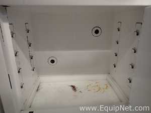 Lote de 2 Gabinetes de Almacenamiento de Inflamables JustRite Requisitos de aire 7 GALS