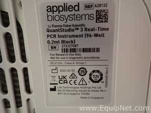 Applied Biosystems Quantstudio 3 Real-Time PCR Instrument