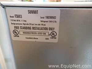 Summit FS603 Undercounter Freezer