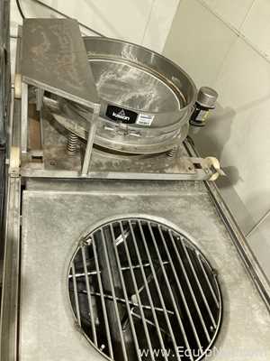 62 Cu. Ft. Sanitary Stainless Steel Double Ribbon Blender With 30 Inch Kason Screener