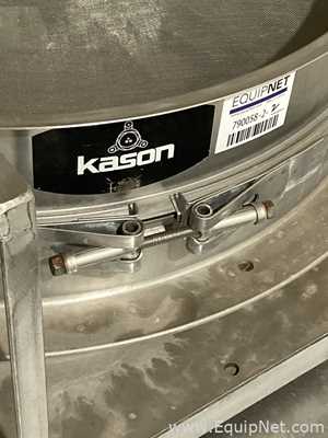 62 Cu. Ft. Sanitary Stainless Steel Double Ribbon Blender With 30 Inch Kason Screener