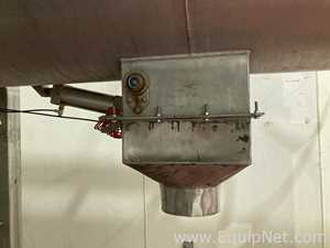 62 Cu. Ft. Sanitary Stainless Steel Double Ribbon Blender With 30 Inch Kason Screener