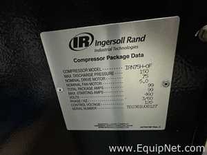 Compresor de Aire Ingersoll Rand IRN75H-0F