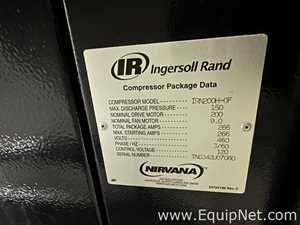 Compressor de Ar Ingersoll Rand IRN200H-0F