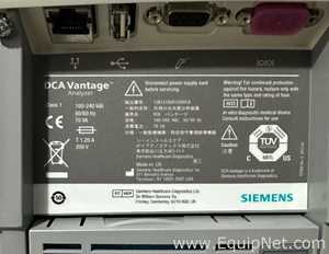 Siemens DCA Vantage Analyzer