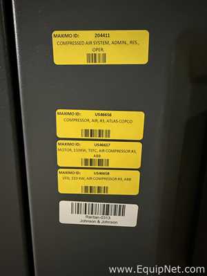 Compressor de Ar Atlas Copco ZT132VSD