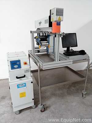 ETIPACK MOD. STRONG 100 TELESIS MOD. CO10AP - Labelling Machine with Laser Marking System