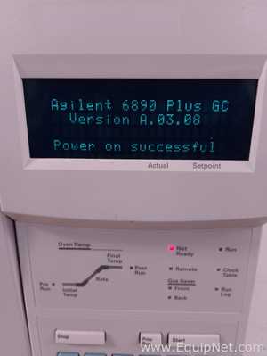 Hewlett Packard HP 6890 Series Gas Chromatograph
