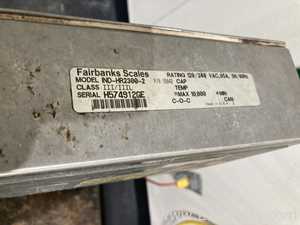 Báscula Fairbanks Scales Co IND-HR22390-2