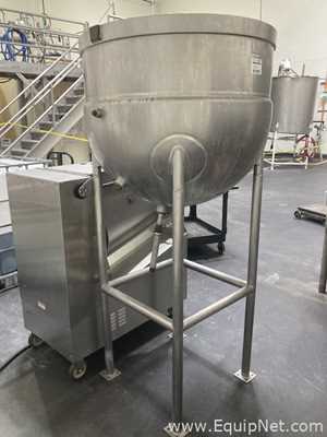 Marmita de Acero Inoxidable Acero inoxidable B. H. Hubbert And Co. .  100 Galones