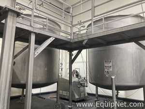 Tanque Acero inoxidable  .  3200 Galones