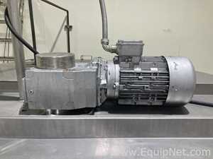 Approximately 3200 Gallon Stainless Steel Mixing Tank