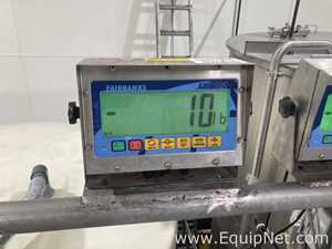 Approximately 3200 Gallon Stainless Steel Mixing Tank