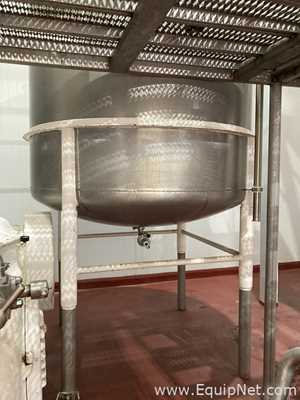 Tanque aço inox  .  1300 Galão