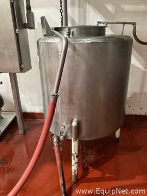 Tanque Acero inoxidable Metal Glass Products Co . 160 Galones