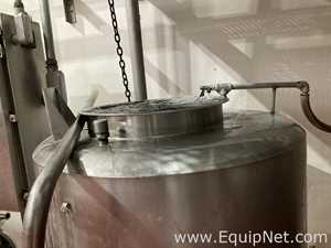 Tanque Acero inoxidable Metal Glass Products Co . 160 Galones
