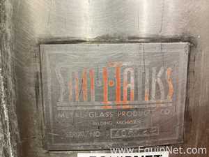 Tanque Acero inoxidable Metal Glass Products Co . 160 Galones