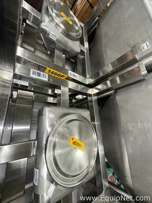 Lote de 3 Volquete de contenedores Tote Systems 