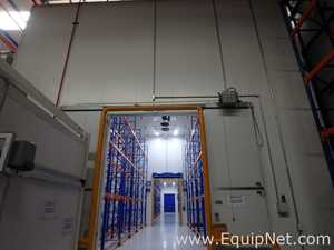 Dos Cuartos Refrigeracion Almacenamiento Acceso Caminando Fabricada Paneles Compartiiendo una Pared