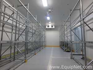 Dos Cuartos Refrigeracion Almacenamiento Acceso Caminando Fabricada Paneles Compartiiendo una Pared