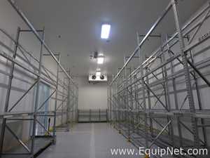 Dos Cuartos Refrigeracion Almacenamiento Acceso Caminando Fabricada Paneles Compartiiendo una Pared