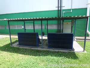 Dos Cuartos Refrigeracion Almacenamiento Acceso Caminando Fabricada Paneles Compartiiendo una Pared