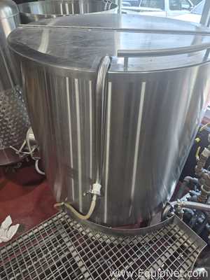 Stainless Steel Mash Lauter Tun With False Bottom And Hinged Lid