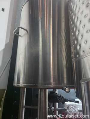 10 BBL Capacity Stainless Steel Open Top Tank With Handles