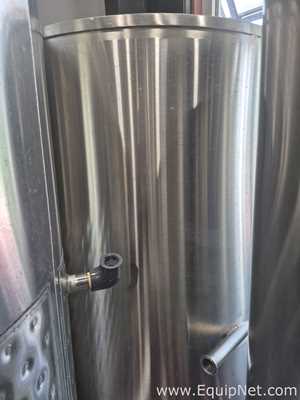 10 BBL Capacity Stainless Steel Open Top Tank With Handles