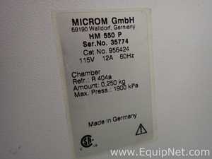 Criótomo Microm HM 550 P
