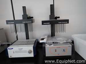 Lot of 2 Techne Dri-Block DB-3 Heating Blocks with Sample Concentrators