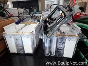 Lot of Bio-Rad PowerPac HC Electrophoresis Power Supplies with Gel Tanks