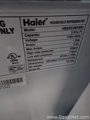 Refrigeradores Haier HMSE03WAWW