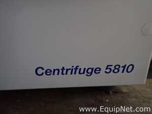 Eppendorf Centrifuge 5810 Benchtop Laboratory Centrifuge