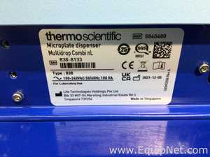 Thermo Scientific 838 Multidrop Combi nl Microplate Dispenser
