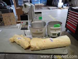 Buchi R-300 Rotary Evaporation System with B-300 Base and B-305 and B-491 Heating Baths - 8609