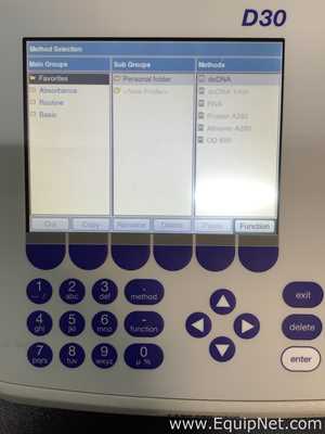 Espectrofotômetro Eppendorf BioPhotometer D30