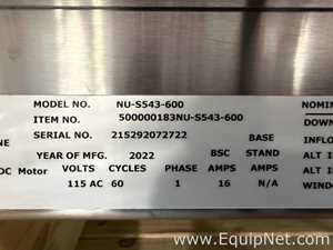 Unused Nuaire NU-S543-600 Class II Type A2 Biological Safety Cabinet