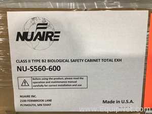 Cabina de Seguridad Biológica Nuaire NU-S560-600. Sin usar