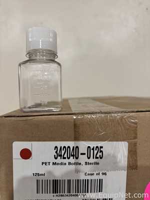 Lote de  Equipo Médico Pet 342044-0125 PET Media bottles