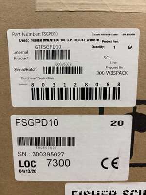 Unused Fisher Scientific FSGPD10 10L Water Bath