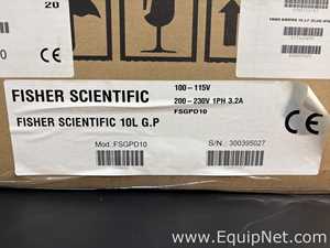 Unused Fisher Scientific FSGPD10 10L Water Bath