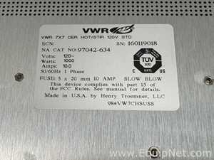 VWR 7X7 Hot Plate/Stirrer