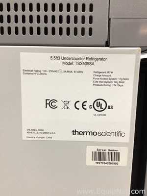 Unidade de Refrigeração Thermo Scientific TSX505SA
